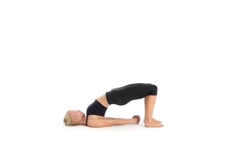 Yoga-Pose-One-Legged-Upward-Hands-Bound-Tip-Toe-Bridge-Whole-Body-Pose -Eka-Pada-Urdhva-Baddha-Hasta-Prapada-Setu-Bandha-Sarvangasana • Mr. Yoga ®  Is Your #1 Authority on Yoga Poses